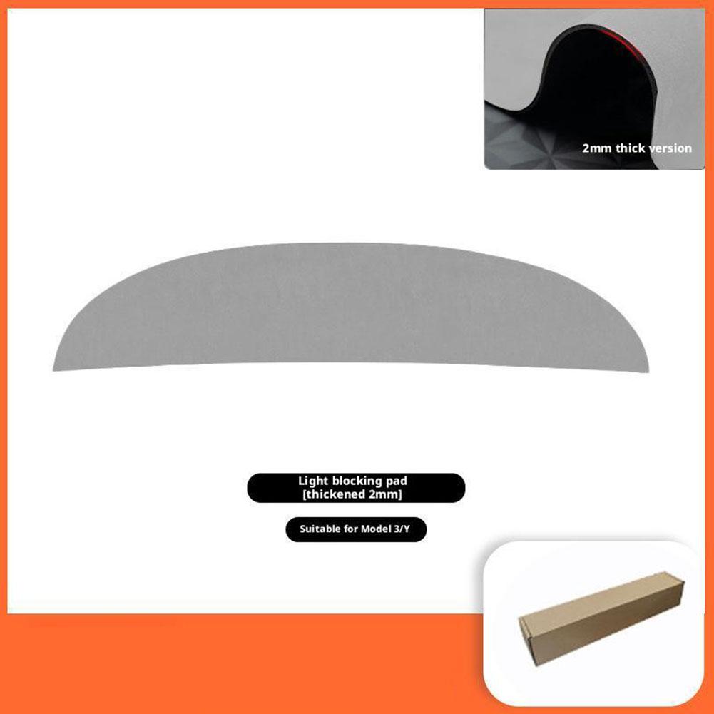 Suede Dashboard Cover Pad for Tesla Model Y Juniper 2025 Model 3 Sunshade Protector Anti-UV Dash Mat Sun-shading Non-slip Pads