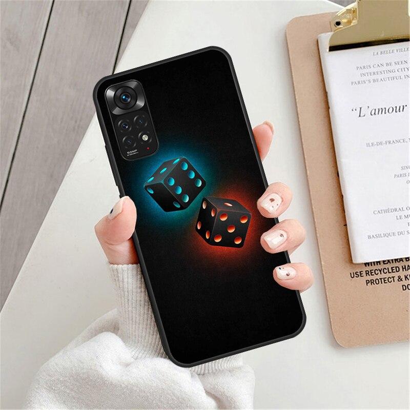 Dice Art для Redmi Note 11 Pro Чехол для Redmi Note 8 9 10 Pro 11S 10S 9S 8T 9A 10A 10C Чехол для телефона