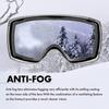 TECH Smith Snow Goggles with Replacement Lenses for SMITH SQUAD XL [ZERO BASE] [Discount/Outlet] (Zero) (xxsmzrglc-sqdxl-clr)