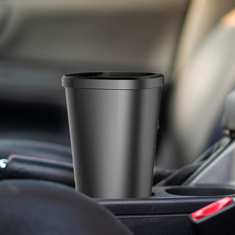 Автомобильный мусорный бак Подстаканник Автомобильный мусорный бак с крышкой Автомобильный аксессуар Интерьер Автомобильный мусорный бак с откидной крышкой Мусорная корзина для мусора