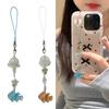 Fashionable Mobile Phone Lanyard Accessory Colorful Beaded Cellphone Tassels Stylish Bag Pendant for Fashion Enthusiasts