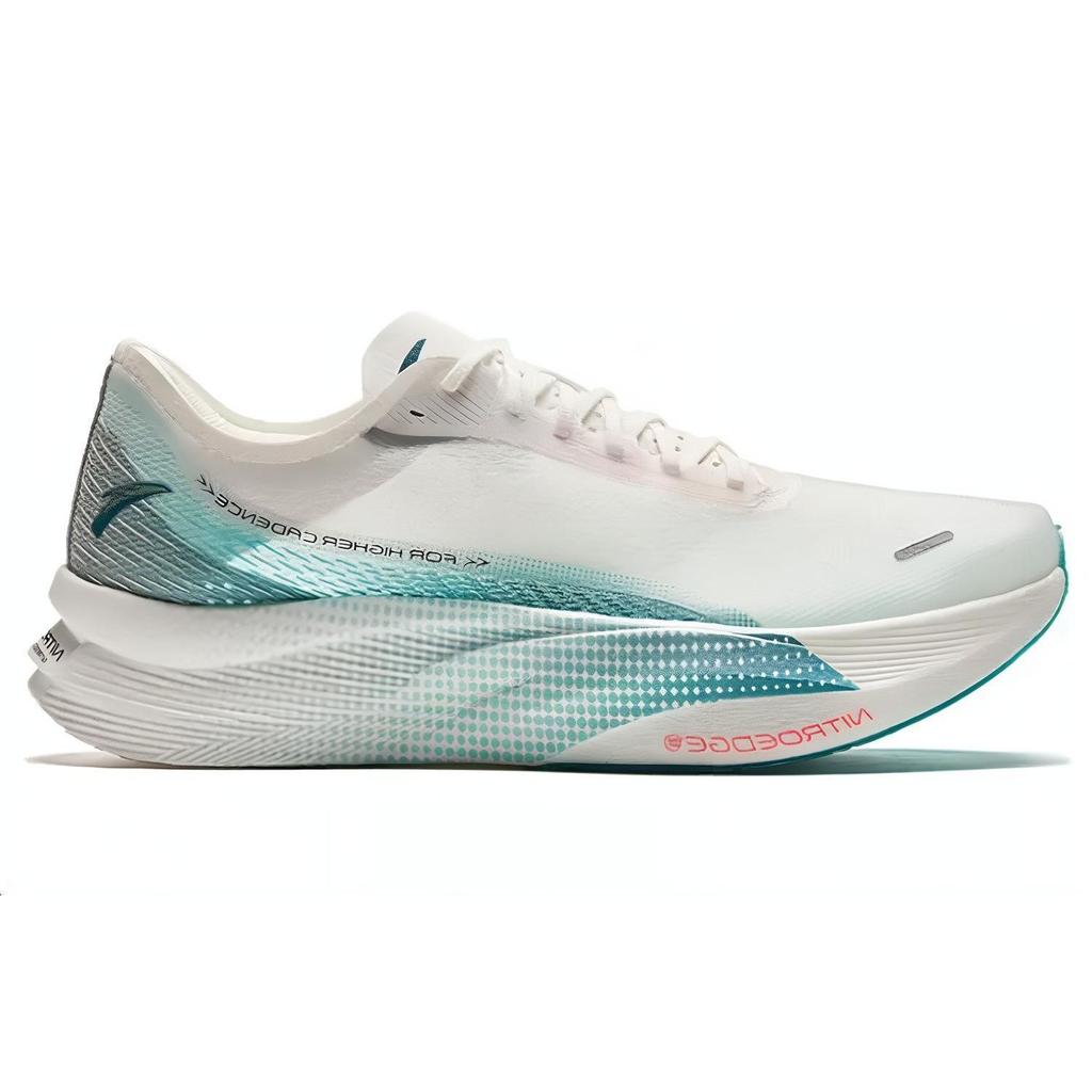 Anta C202 5 GT Round Head Comfortable Shock Absorbing Non-Slip Wear-Resistant Low-Top Running Shoes Men Sneaker White Blue 112455560-2