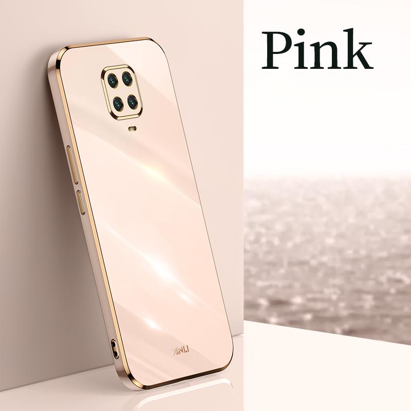 Plating Square Finger Ring Holder Phone Case On For Xiaomi Redmi Note 9 Pro Max Note9 S 9s 9pro Luxury Soft Silicone Stand Cover
