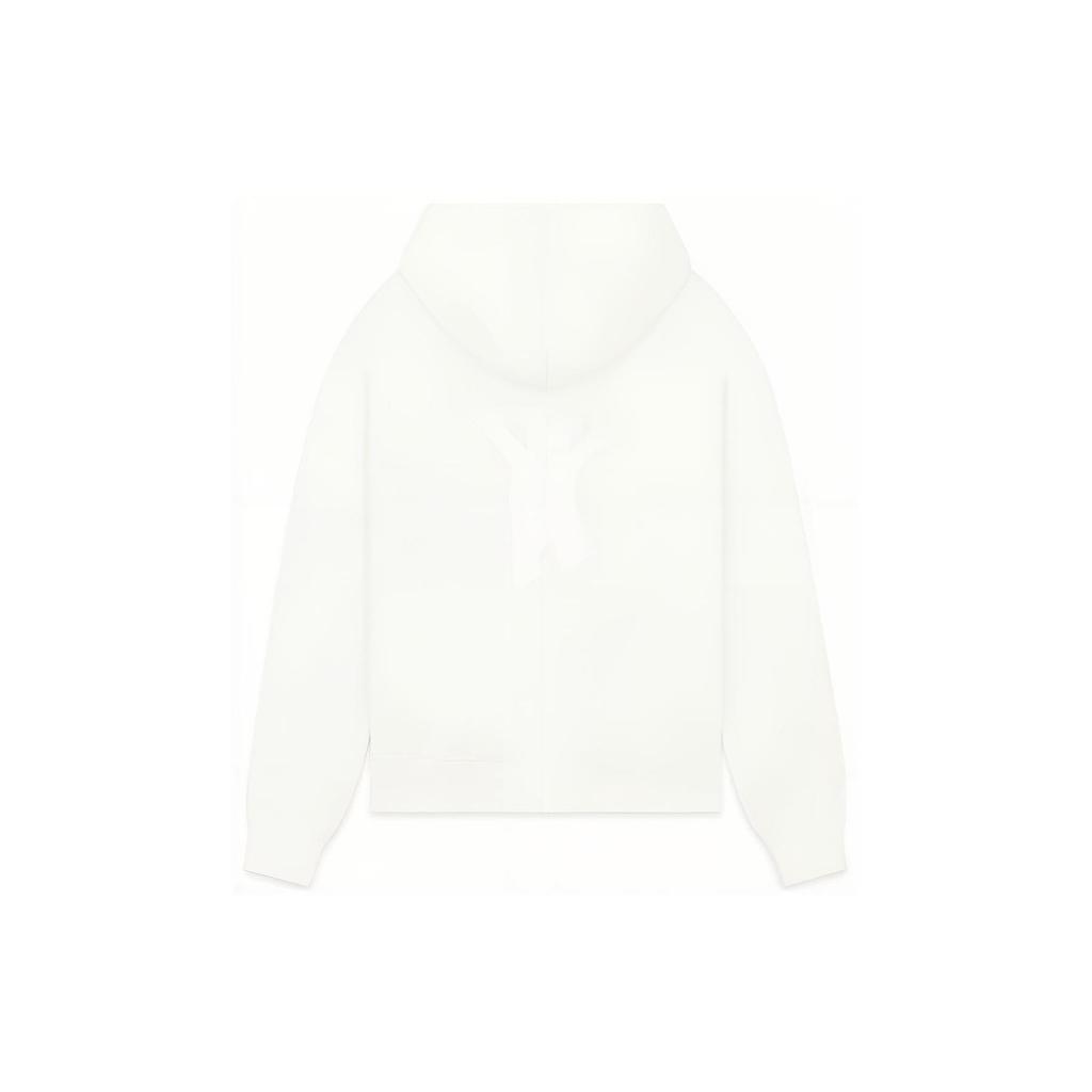 WE11DONE Свитшот унисекс с принтом медведя FW22, однотонный, цвет слоновой кости WD-TH3-22-727-U-IV