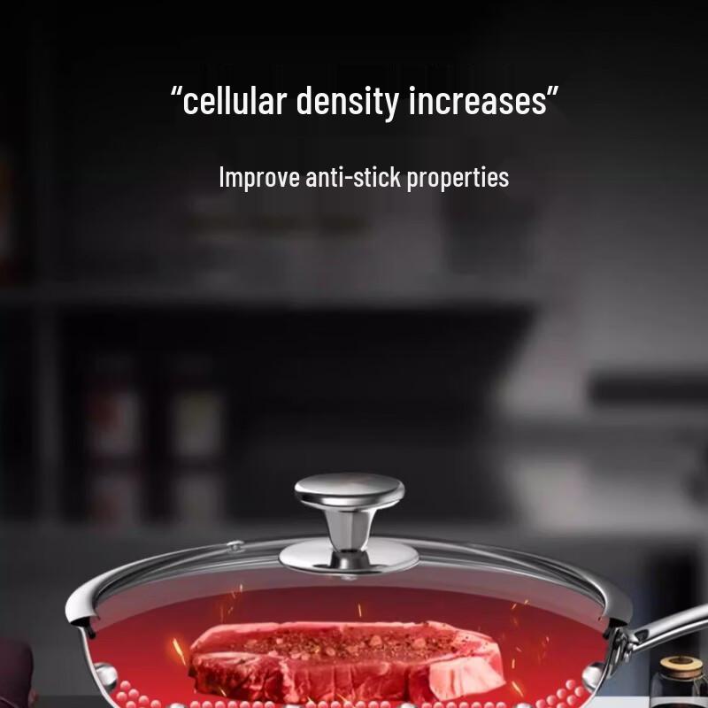 KOBACH 316 Stainless Steel Frying Pan