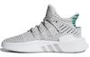 Оригиналы Eqt Bask Adv J Амортизация Устойчивость к истиранию Баланс Средняя высота Детская повседневная обувь Серый Зеленый Подростки CQ2362