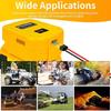 Понижающий преобразователь 18 В в 12 В для аккумулятора Dewalt 18/20 В, адаптер USB Type C XT60