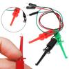3pcs/set Precision Electrical Hook Test Clip Male Head DuPont Line Transistor Tester  Repair