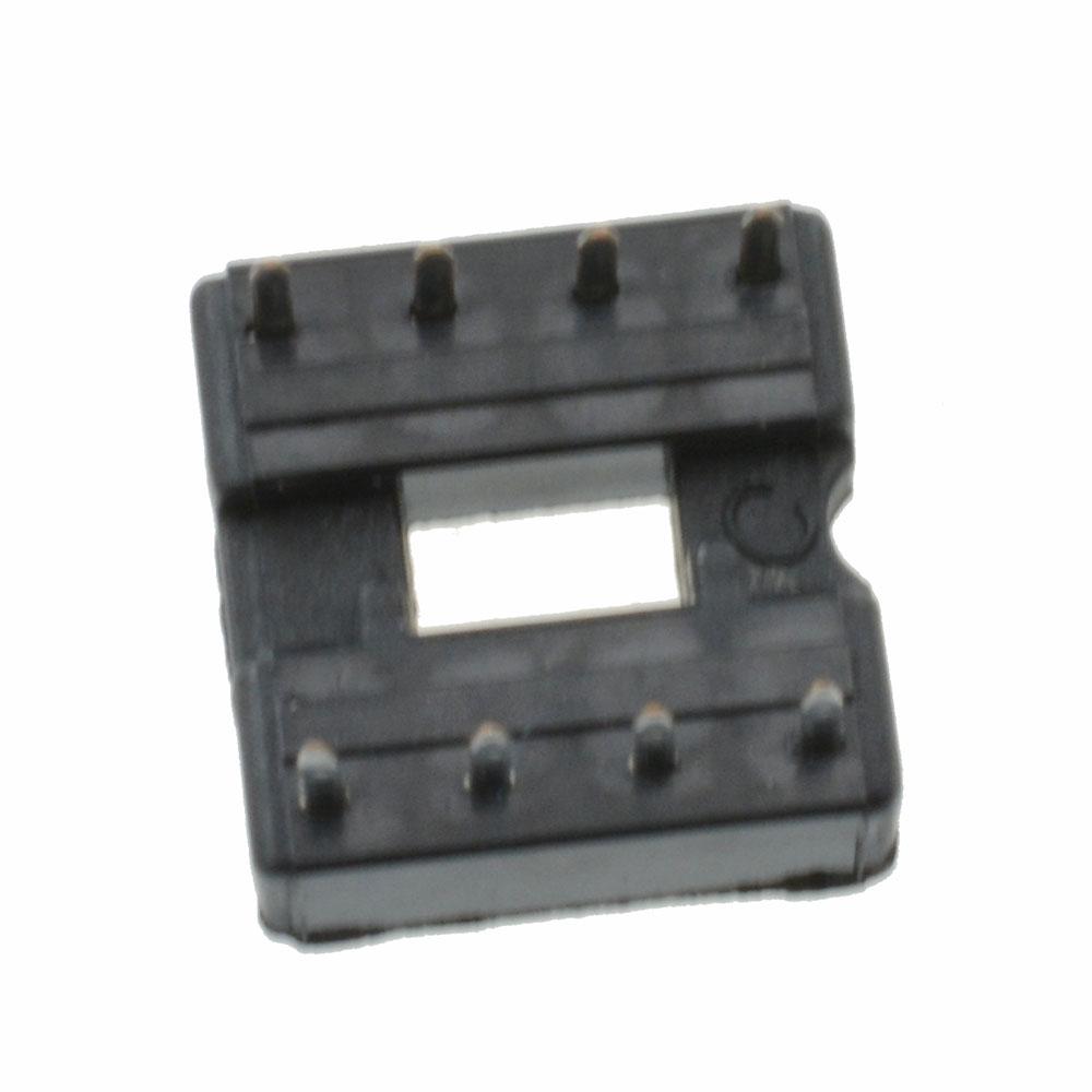 50PCS 8P IC Socket Compact and Durable for Industrial Electronic Components 8 Pin IC Sockets Adapter Solder