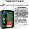 RV Thermostat Compatible With Dometic 3316250.712, 3-Wire Single Zone Control For Cool/Heat, 12V DC, Capacitive Touch, Blue Backlight