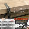 PERDIN Вешалка для сумок, грузоподъемность 16 кг, крючок для сумки, подставка для смартфона, держатель для ключей (Матовый черный и матовый серебристый набор)
