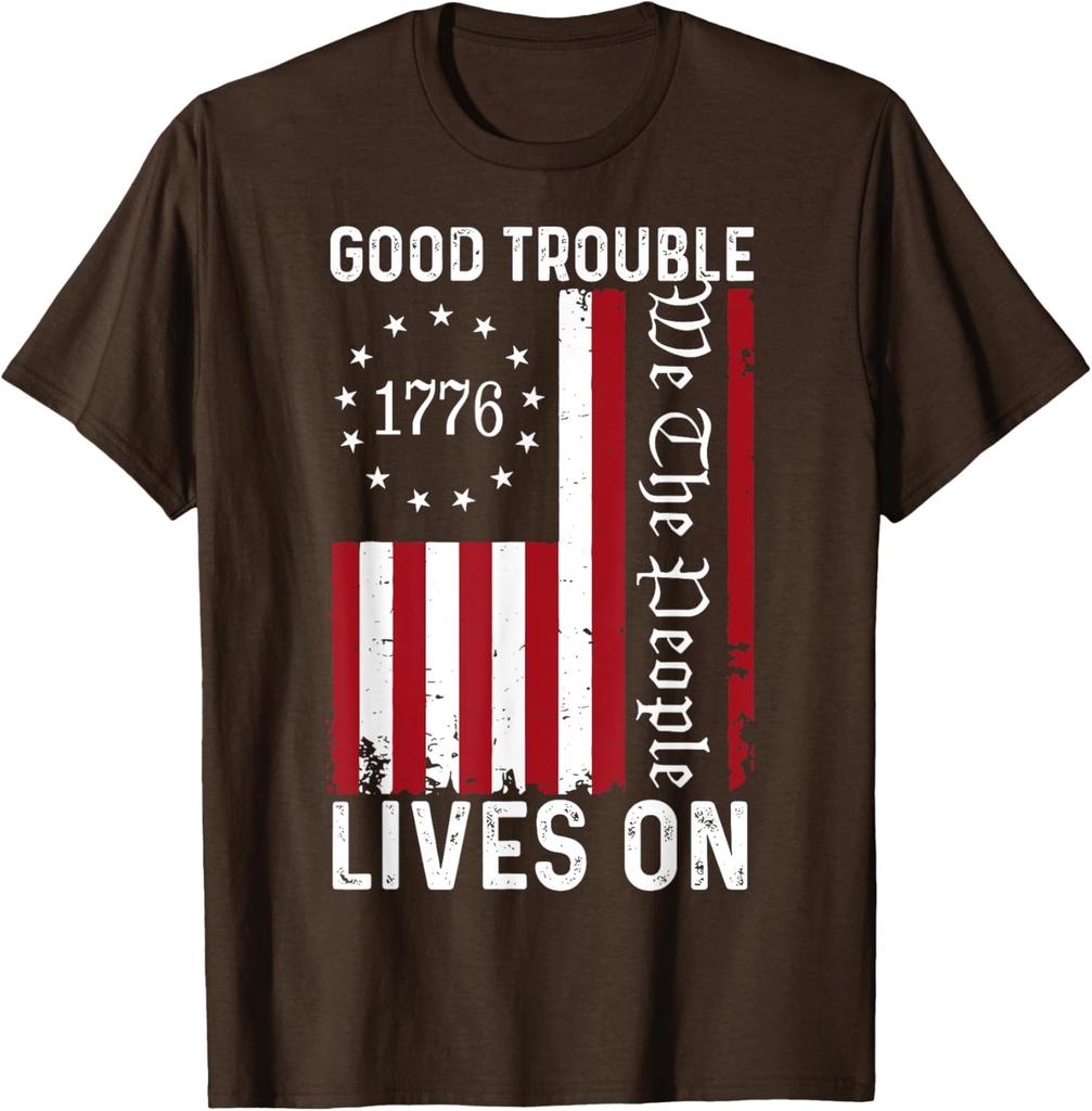 Good Necessary Trouble Live On We The People Live Unisex T-Shirt