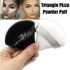 Texture Washable Triangle Velvet Powder Puff Makeup Puffs Face Powder Puff Mini Face Makeup Sponge