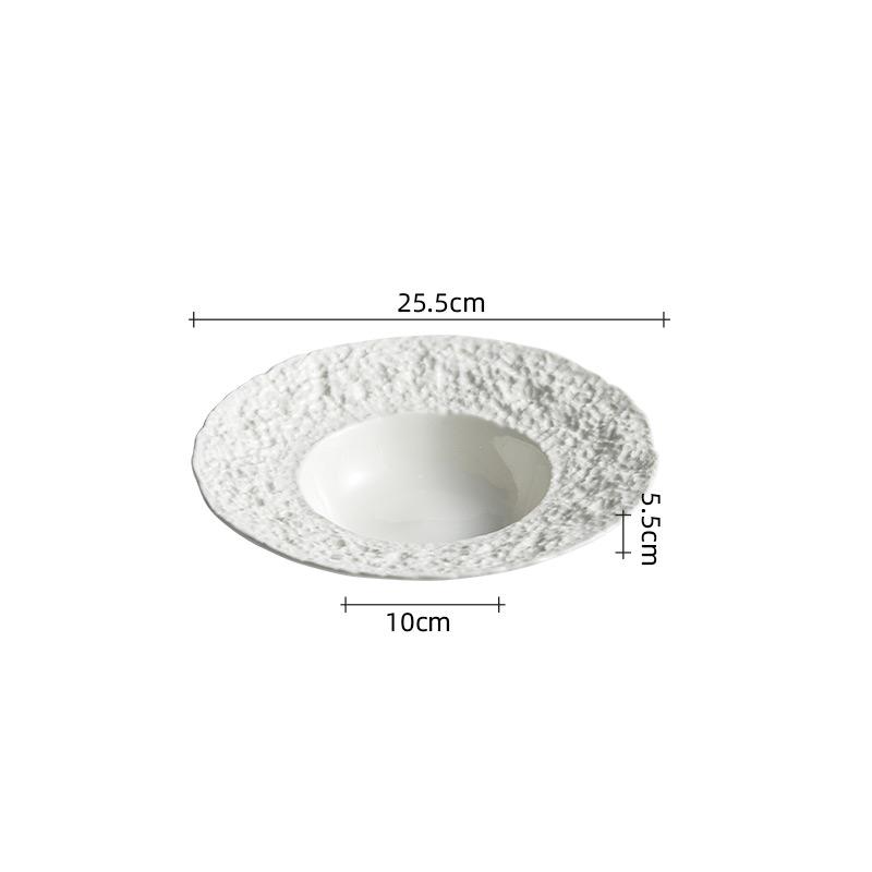 Molecular Cuisine Ceramic Dinner Plates Soup Basin Cooking Dishes Home Kitchen Cutlery Pasta Steak Plate Snack Dessert Tray