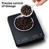 Intelligent Mini Brewed Coffee Electronic Scale With Timer LED Screen Digital Coffee Scale 0.1g Precision Coffee Kitchen Scale