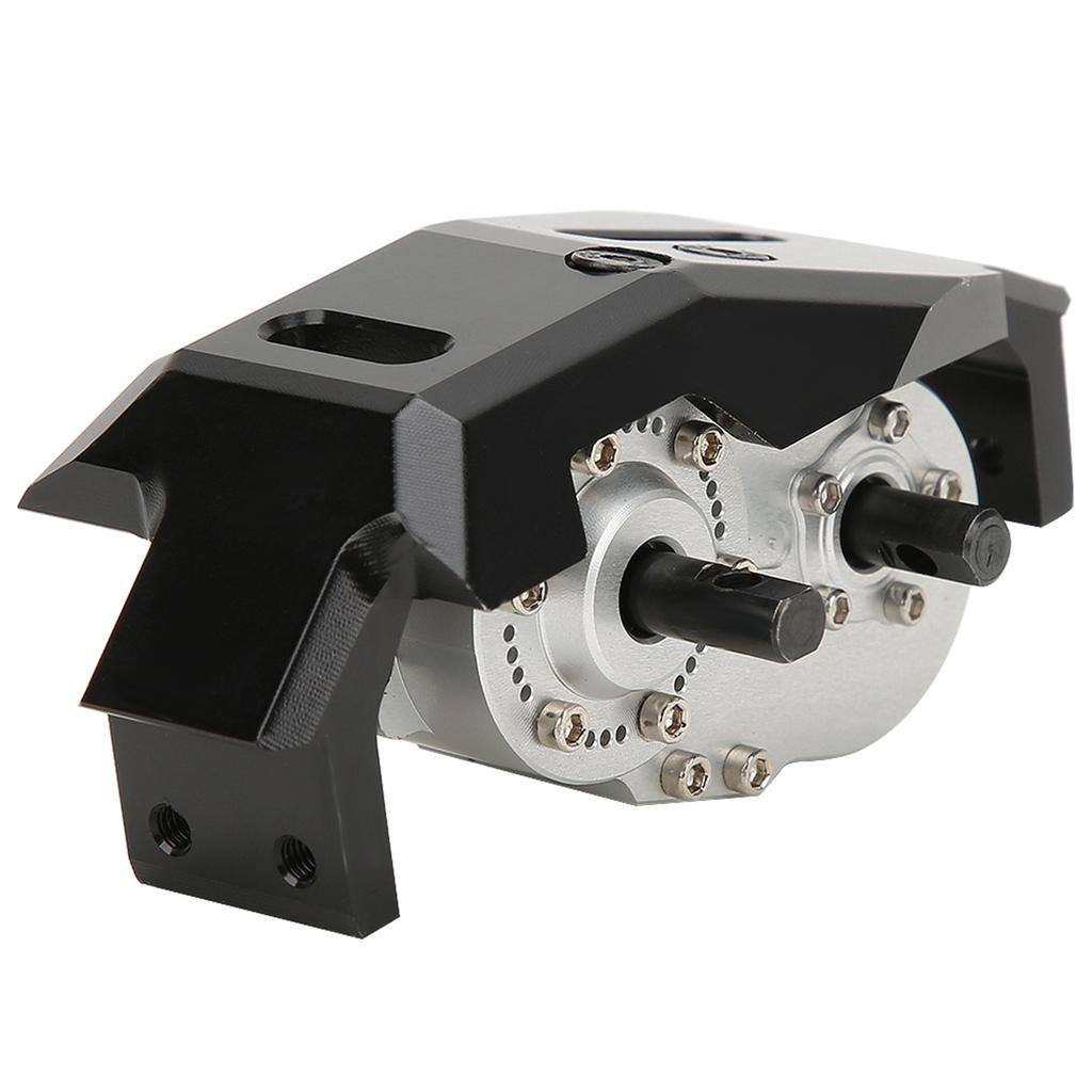 Metal Gearbox Transfer Case with Mount Fit for D90 1 10 RC Crawler Car Model