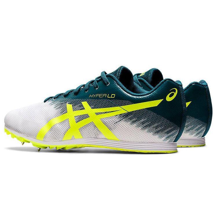 Asics Hyper LD 6 Удобные кроссовки с низким верхом Мужские кроссовки Бело-зеленые 1091A019-100