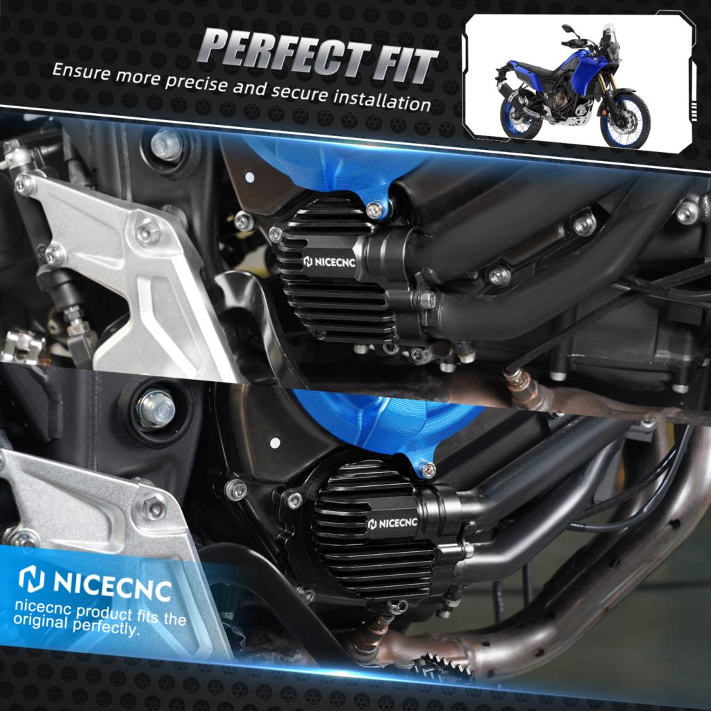Для Yamaha Tenere700 XTZ700 2019-2024 Крышка водяного насоса Rally Edition 2020-2024 World Raid 2022 MT-07 2018-2020 XSR700 2018-2023