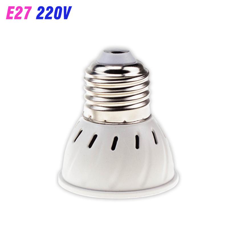 KARWEN LED Grow Light 36 54 72 светодиода E27/GU10/MR16 220 В Фитолампа Полный спектр LED Grow Light E27 Светодиодные лампы для выращивания растений