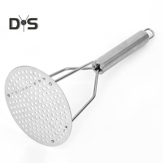 High Hardness Potato Masher with Handle Durable Stainless Steel Potato Presser