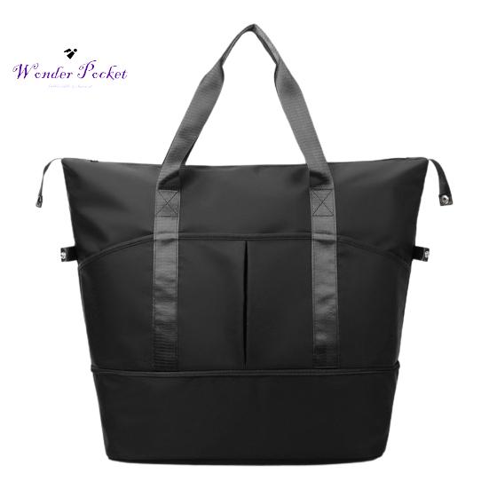 Сумка для спортзала большой вместимости с застежкой-молнией Многоразовая сумка для йоги и фитнеса Водонепроницаемая спортивная сумка для занятий спортом на открытом воздухе с плечевым ремнем Портативная одежда для секса для взрослых