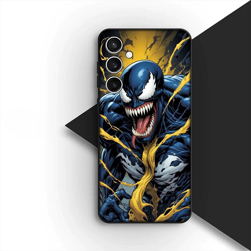 Чехол для телефона для Xiaomi Redmi 15 15C A4 A5 4G 5G 9A 9C NFC Note 9 8 9T Funda Чехол Мягкий чехол Веном Марвел Человек-паук Постер