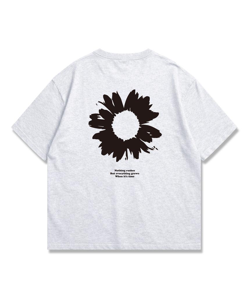 ORIGINALDAY Daisy Flower Oversized Short Sleeve T-Shirt 4 Colors