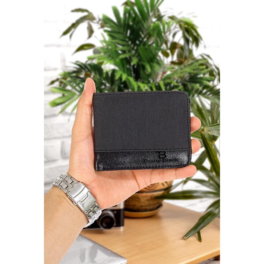 Оригинальный мужской подарочный набор из 5 предметов, роскошная серия, кожаный ремень, кошелек, держатель для карт, запонки, парфюмерный набор