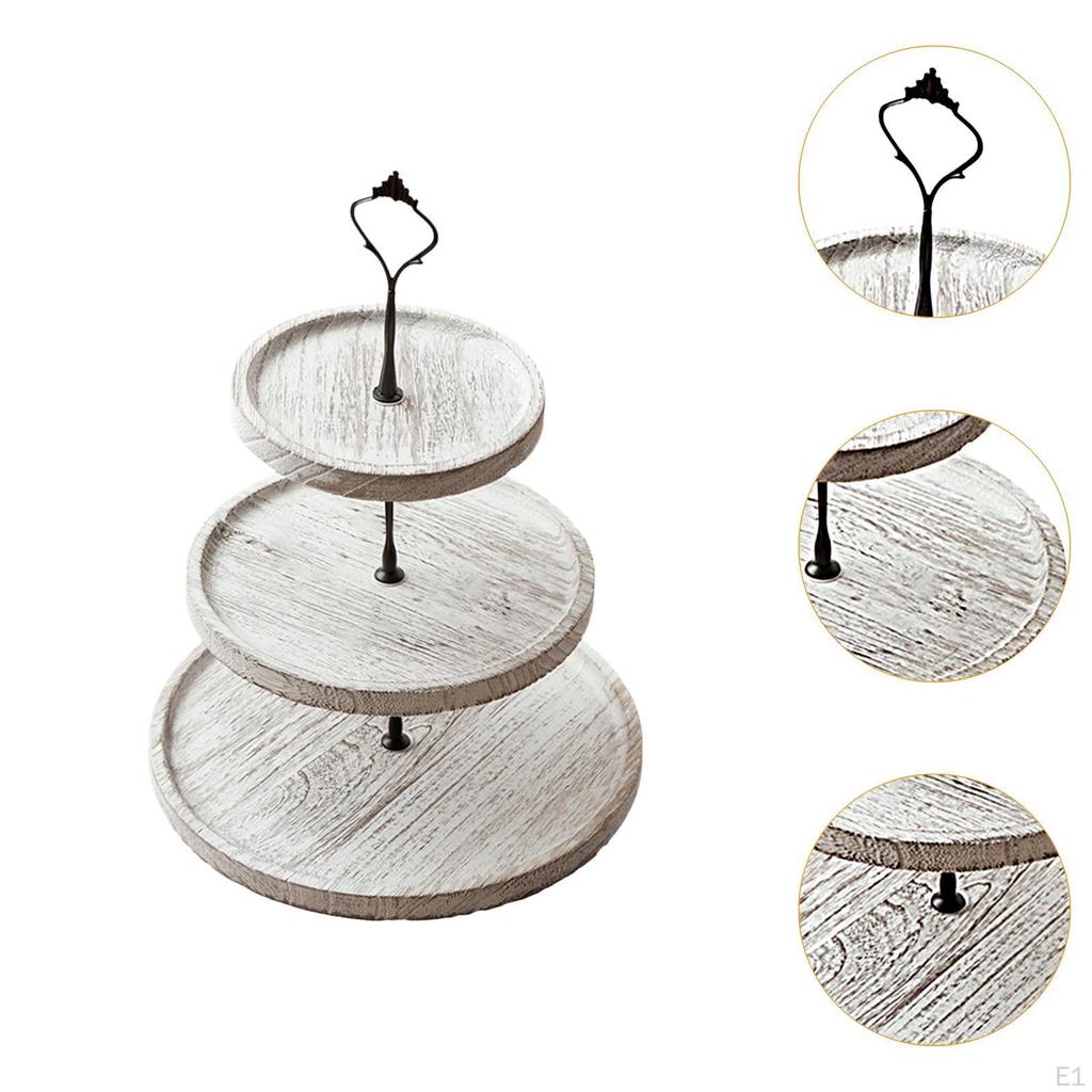 Подставка для кексов, подставка для печенья, 3-слойный универсальный сервировочный поднос для десертов на вечеринку, празднование дня рождения