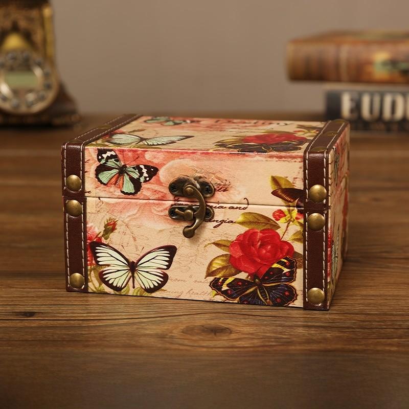 Modern Minimalist Leather Desktop Organizer Box With Lid For Office Home Storage