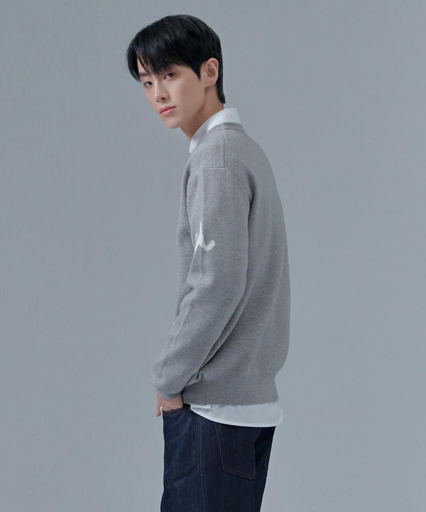 CHASECULT Men'S All-Over Lettering Sweater-Cfrk5213D0B