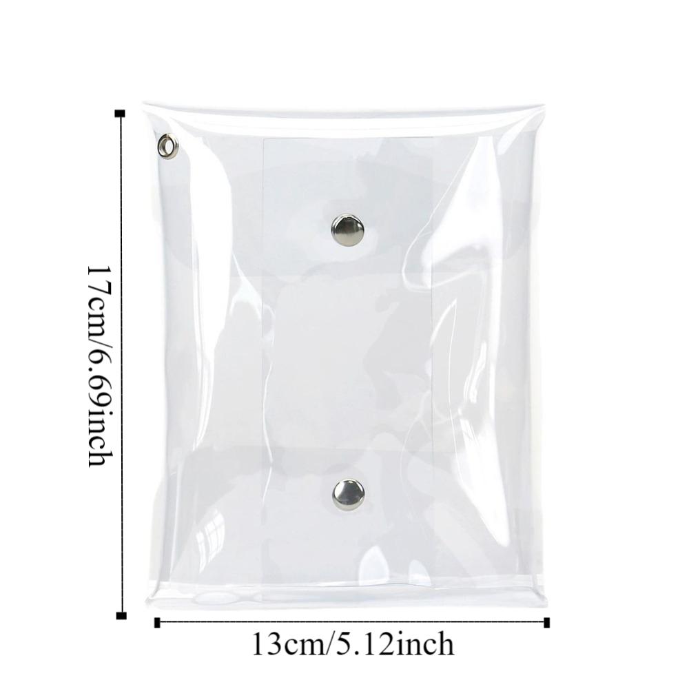 Transparent Doll Storage Pouch Flower Keychain Outdoor Doll Display Bag  Plush Doll