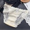 Женские Весенние и Летние Чистое Желание Сексуальные Кружевные Сетчатые Трусики с Леопардовым Принтом