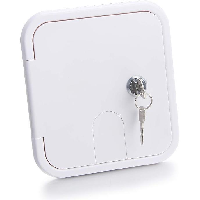 LCGP RV Access Door Electrical Cord Trailer Power Cord Cable Hatch Camper Hose Storage Door Compartment
