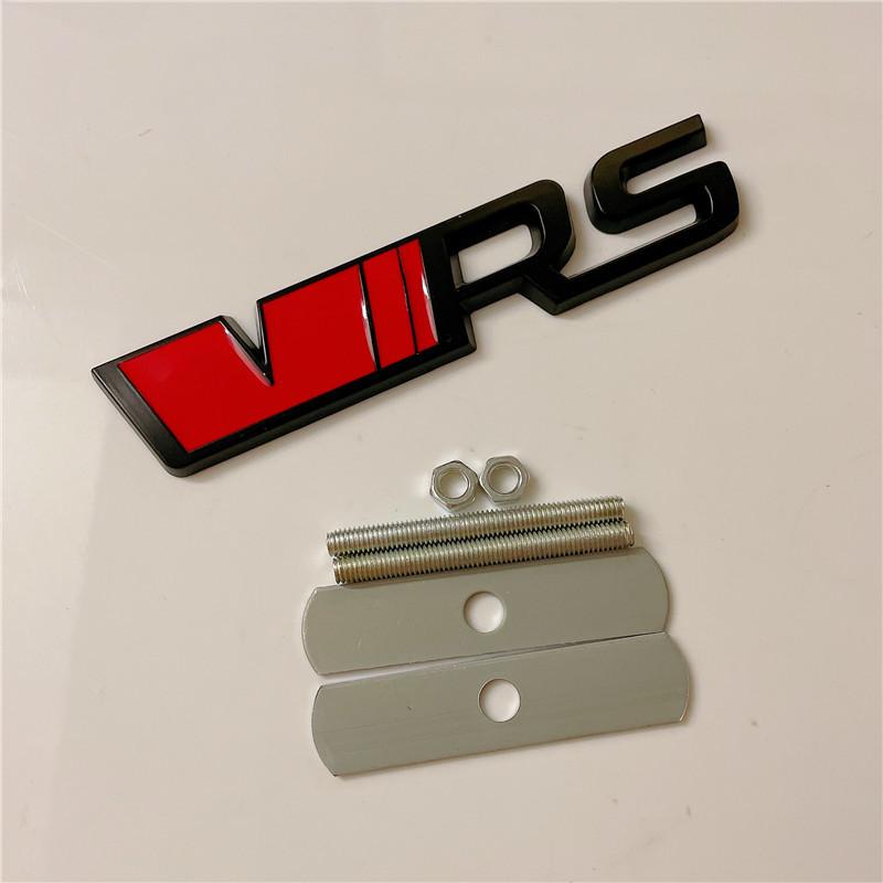 3D Metal Car Sticker Emblem Badge Decals Decoration  for Skoda VRS Octavia 1 2 3 Rapid Kodiaq Karoq Fabia Kamiq Superb Accessory
