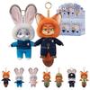 TOP TOY Disney Zootopia Plush Series Box of Gachapon Blind Box Plastic Premium Soft Vinyl Birthday Disney Character Christmas Gifts "Nick & Judy's