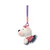 Internet celebrity West Highlands plush dog scrawled puppy plush pendant cartoon doll with keychain bag