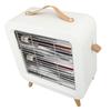 Portable Electric Space Heater 550W Safe Quiet Heater Fan Mechanical Control Desktop Infrared Heater