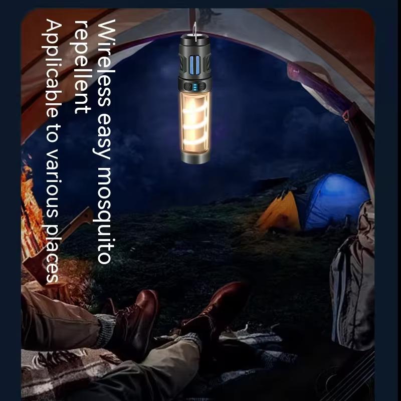 Mosquito Repellent LED Portable Camping Lanterns Waterproof Torch with Hook Tripod Outdoor Tent Camping Mosquito Killer Lights