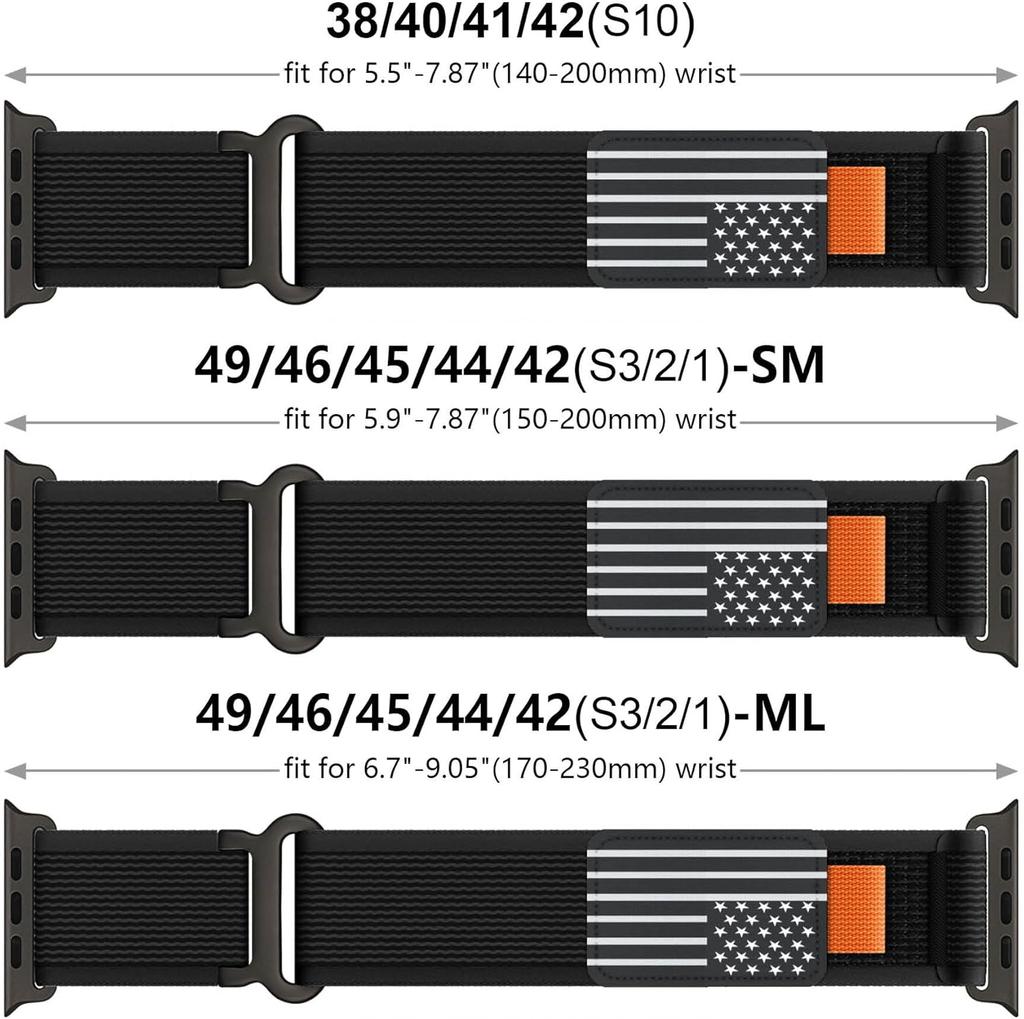 Trail Loop Strap for Apple watch Ultra 3 Band Ultra2 49mm 44mm 45mm 46mm 42mm Nylon Correa Bracelet iWatch Series 10 11 9 8 7 SE