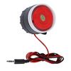 120dB DC 12V Mini Red Wired Horn Siren Sound Alarm System Warning Horn for Home Security