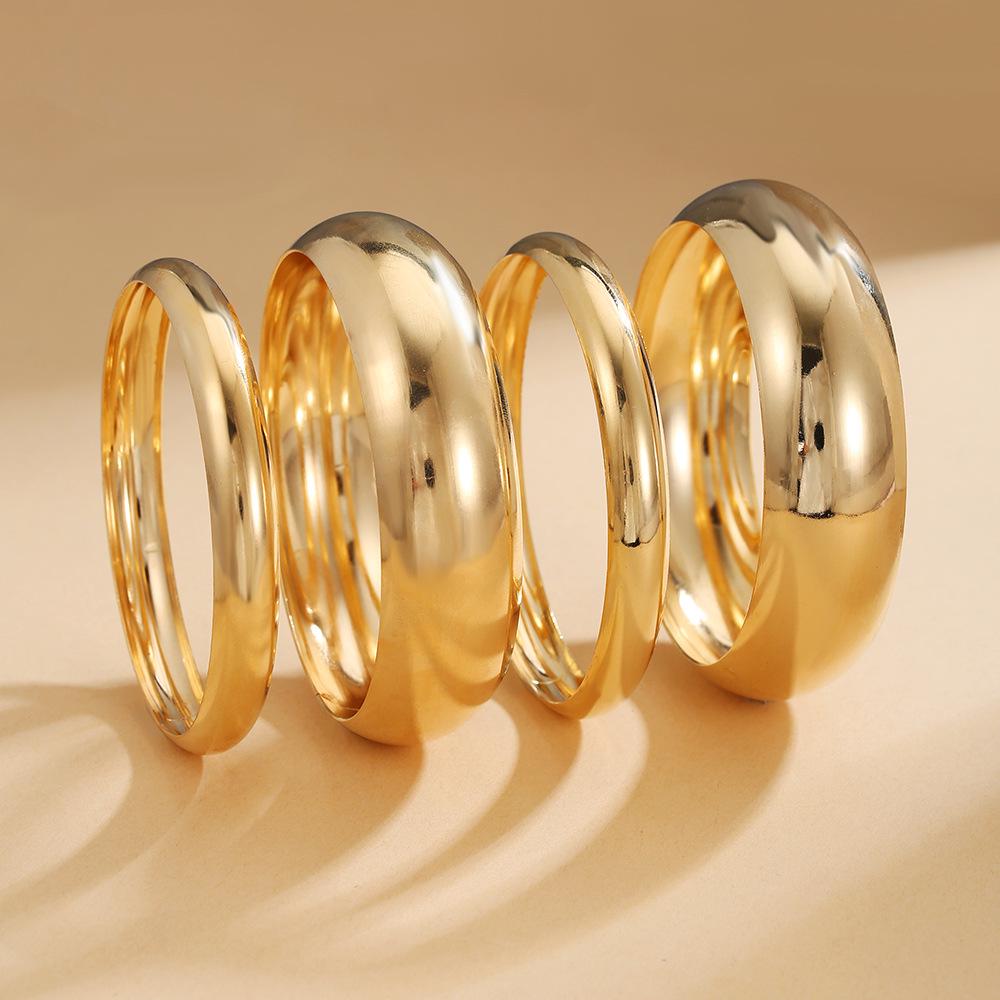 Богемный этнический набор браслетов с золотым покрытием - Ювелирные изделия в древнем западном стиле