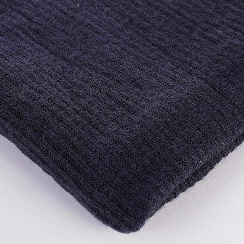 Вязаный утепленный шарф-воротник с подкладкой, ветрозащитный, для мужчин и женщин.