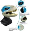Cosplay Props Dinosaur Headgear Open Mouth Raptor Dino Mask Lifelike Dragon Headwear  Gifts