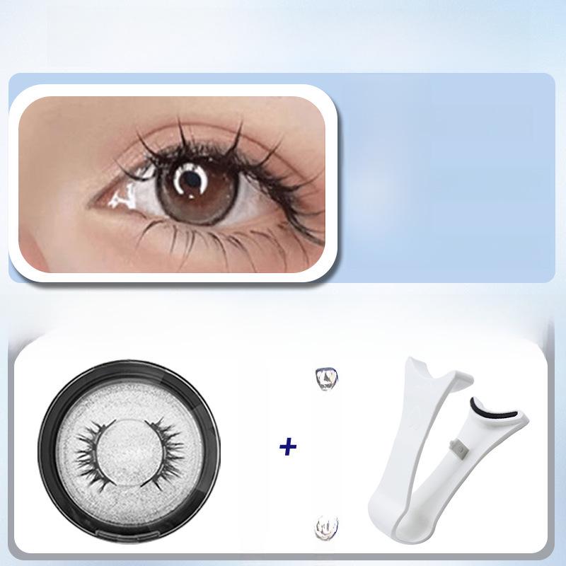 Магнитные ресницы Ультра-натуральный вид Без клея Легкие Многоразовые Водонепроницаемые Долговечные Натуральные ресницы Накладные ресницы Легко наносить