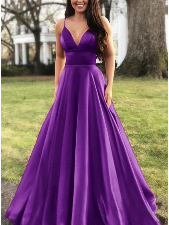 Весна/лето 2025 г. Европейское и американское сексуальное платье с V-образным вырезом и подтяжками