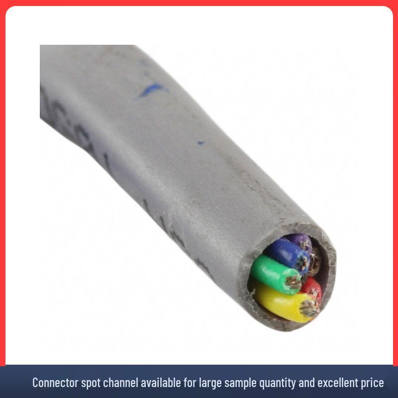 Alpha Wire 7055 WH001 High-Temp Electronic Wire, 300V PTFE Insulation.