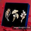 Elegant Tulip Brooch: High-End Light Luxury Corsage for Weddings, Suits & Birthdays