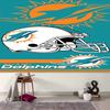 1pc Miami Dolphins logo Tapestry, Living Room, Bedroom, Office, Party Decor, Ideal Festive Gift