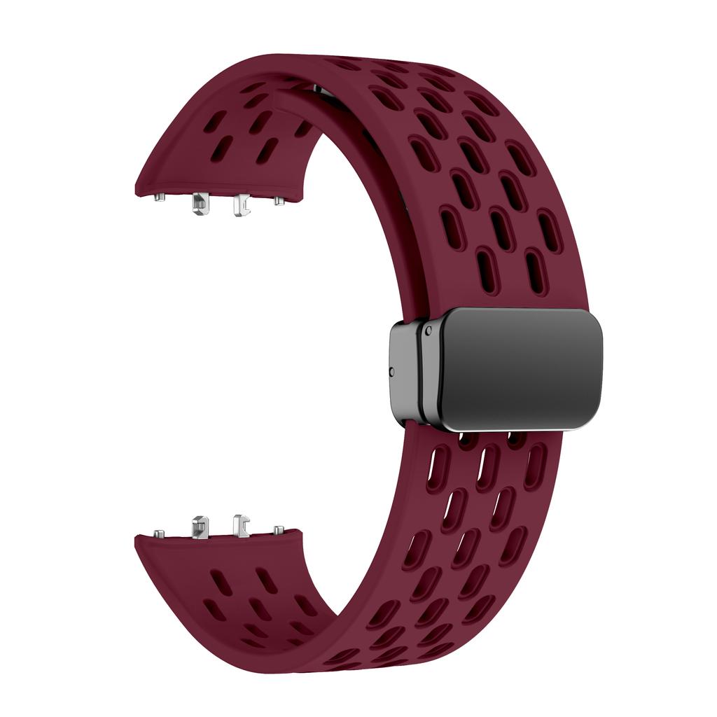 Силиконовый ремешок для Samsung Galaxy fit3, спортивный браслет с магнитной пряжкой, браслет для galaxyfit 3, умные часы, аксессуары для браслета